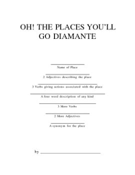 diamante poem examples