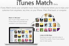 with the iTunes Match and