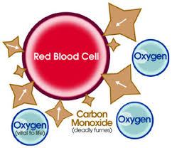 How does CO poisoning work?