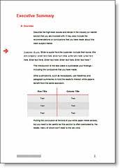 proposal template sample