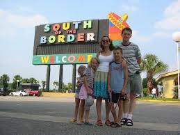 south of the border