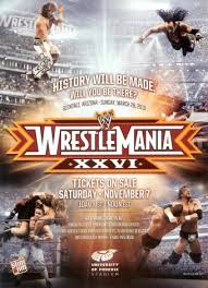 بعض بوسترات  Wrestle Mania WrestleMania_XXVI