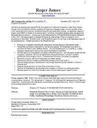 sample resume format