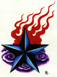 nautical star tattoo design