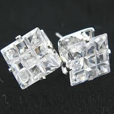 iced out earrings