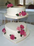 صور لأحلى ترتات الأعراس في العالم تفضلو وشوفو **** Wedding-cake-twotier-heart-pink-roses-th