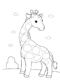 giraffe coloring