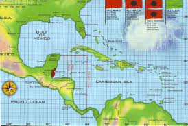 Hurricane Tracking Map for