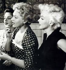 Judy Holliday and Marilyn
