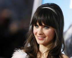 Zooey Deschanel hair