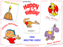 free birthday card greetings