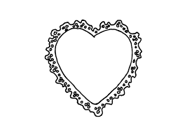 heart coloring pictures