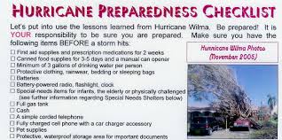 Hurricane Preparedness