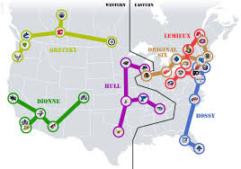 NHL Realignment Map - Week 26