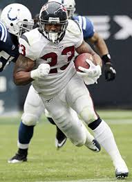 halfback Arian Foster.