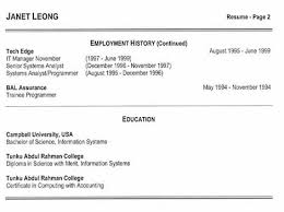 free resume example