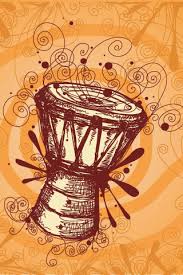 African drum