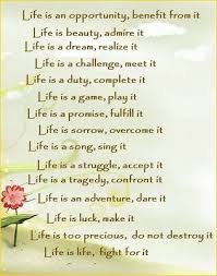 poem about life