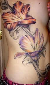 tiger lilies tattoo