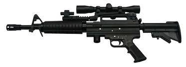 paintball machine gun