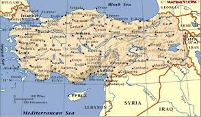 turkey map