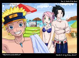 Naruto pic new !!!! Team%25207%2520at%2520beach