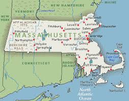 Massachusetts Map