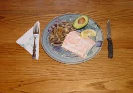 boiled salmon