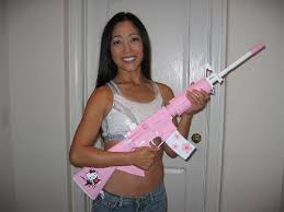 assault rifles