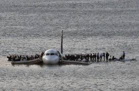 Airplane crash-lands into