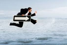 walking on water