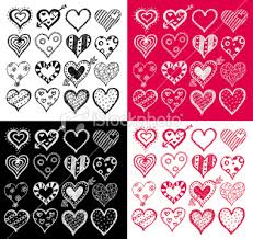heart sketches