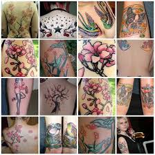 white lilies tattoo