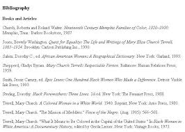 sample bibliography
