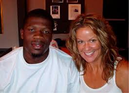 Andre Johnson and Ashley