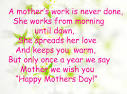 WIN CUTS �� Happy mothers day quote