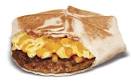 Taco Bell breakfast menu's