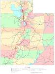  Utah Printable Map