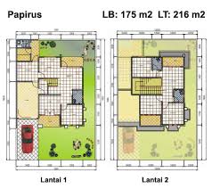 Denah dan Desain Rumah Minimalis Terbaru 2015