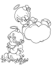 Precious Moments coloring page