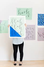 Transform Your Walls With 22 BIG Wall Art DIYs | Brit + Co