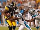 Steelers Panthers Football David Johnson, James Anderson, Jordan Pugh