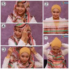 Tutorial Hijab - Cara Memakai Jilbab Paris Simple Sehari-Hari