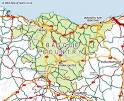 Map of Basque Country map Basque Country maps Pais Vasco Map ...