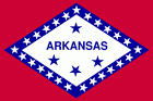 State flag of Arkansas public - via Daymix