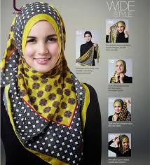 Cara Memakai Hijab Segi Empat Terbaru 2016 - Gaya.Up2det.NET ...