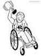 Disabilities coloring page