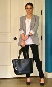 Work Style Tip: Try a floral print to mix up a classic black ...