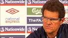 England manager Fabio Capello