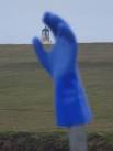 HY2428 : Birsay: the lighthouse through a rubber glove - via Daymix